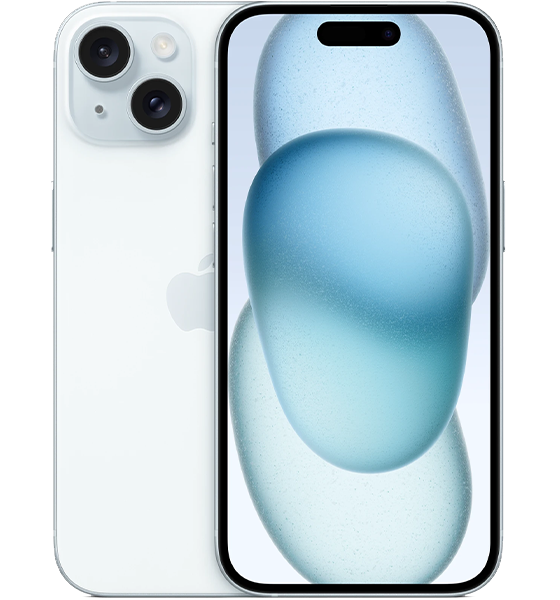 Apple iPhone 15 in Blue