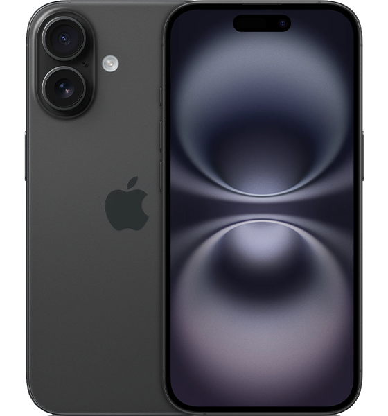 Apple iPhone 16 in Black