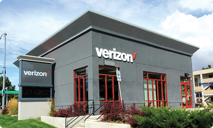 Verizon store on E Broadway in Missoula, MT