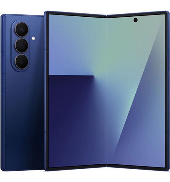 Samsung Galaxy Z Fold7 in Blue Shadow