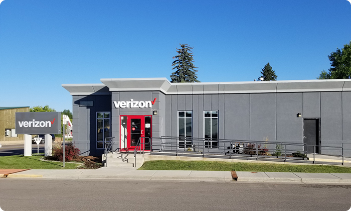 Verizon store in north Sheridan, WY