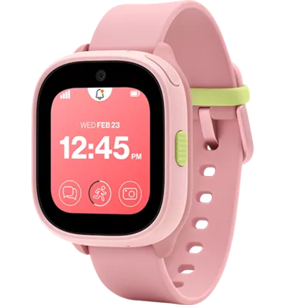 Gizmo Watch 4 in Pistachio Pink - side