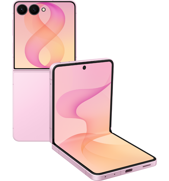 Z Flip8_Pink_Tabletop